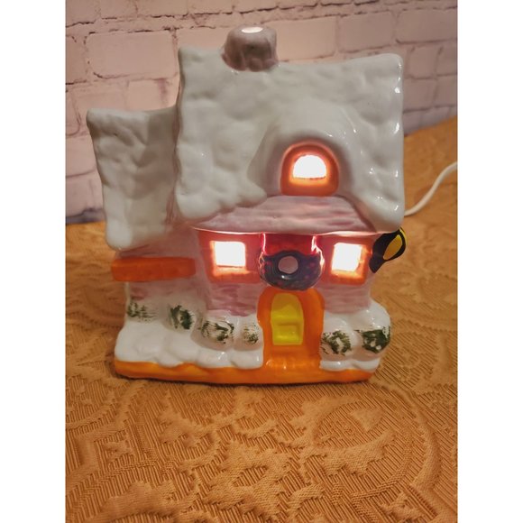 Vintage U.L Lighted House with original box - Picture 6 of 16